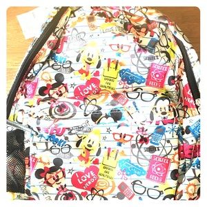 Disney Mickey I Love Nerds Backpack